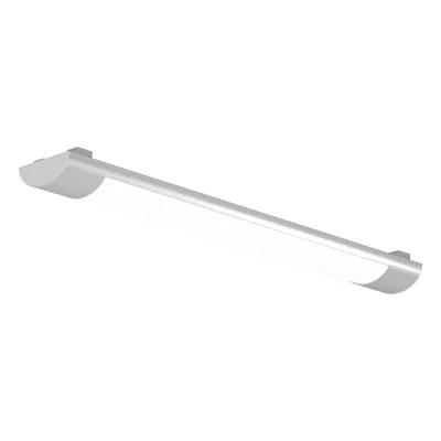 EVN LED-Anbauleuchte L5972002S | Deckenleuchte 20W 1805lm | 3000K Warmweiß | 597x80mm | IP20 | Silber