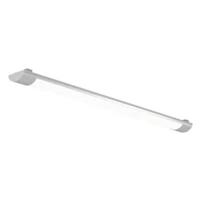 EVN LED-Anbauleuchte L8972802S | Deckenleuchte 28W 897mm | 3000K warmweiß | 2565lm | IP20 | silber