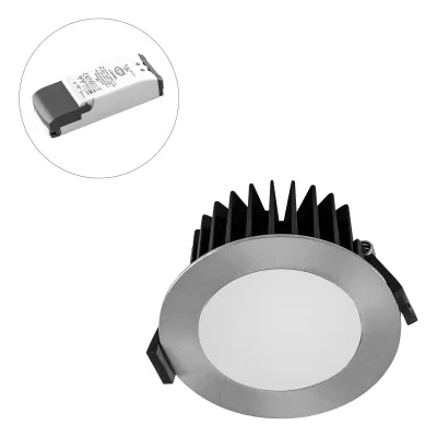 EVN LED-Deckeneinbauleuchte 2700K rund IP44-240V L44101327