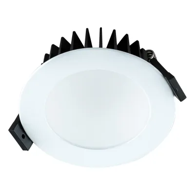 EVN LED Einbauleuchte L4415019902 | RGBW Downlight 15W 850lm | rund Ø103mm | IP44 | 24V | Aluminium weiß