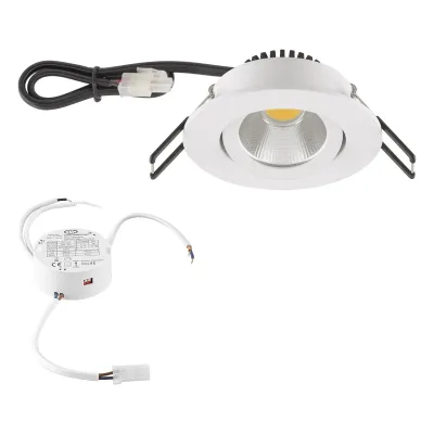 EVN LED-Deckenleuchte dim2warm DALI PC20D601D2W