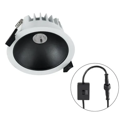 EVN LED Einbaustrahler C54N10010925 | Downlight | 10W | 3000-5700K CCT | 778lm | IP54 | dimmbar | Aluminium weiß