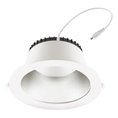 EVN LED Deckeneinbaustrahler ED54350125 | 35W | 3000-5700K CCT | DALI dimmbar | IP54 | rund | 4445lm | weiß