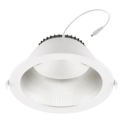 EVN LED Deckeneinbauleuchte ET54500125 | 50W | 6350lm | 3000-5700K CCT | dimmbar | IP54 | rund 280mm | weiß | Aluminium