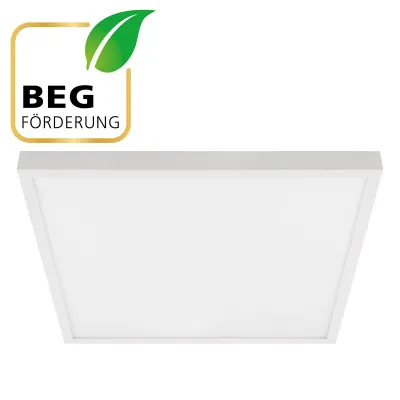 EVN LED Deckenanbaupanel EPSU620125 | 625x625mm | 20-35W | 2800-5145lm | 3000-4000K | UGR19 | flicker-free | IP40 | weiß