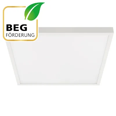EVN LED Deckenanbaupanel EPSU620125 | 625x625mm | 20-35W | 2800-5145lm | 3000-4000K | UGR19 | flicker-free | IP40 | weiß