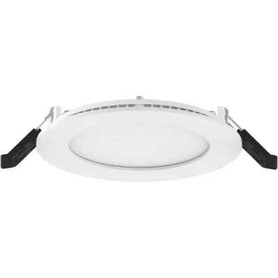 EVN LED Einbaupanel LTR080125 rund | 5W | 3000-4000K CCT | dimmbar | IP54 | 470lm | flach | 85mm | weiß