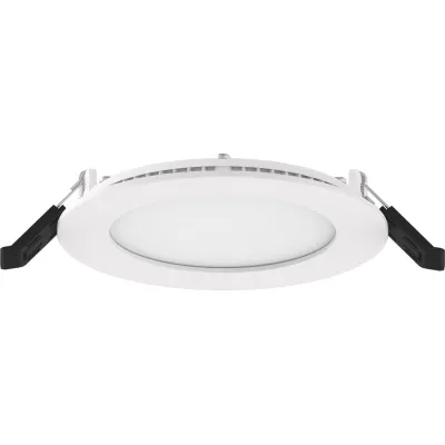 EVN LED Einbaupanel LTR120125 | rund | 7W | IP54 | dimmbar | 3000-4000K | 581-658lm | flach | Ø120mm | weiß