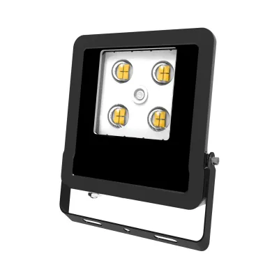 EVN LED-Fluter LFE100902 | 10W | 1150lm | 3000K | IP65 | schwenkbar | Aluminium schwarz | breiter Abstrahlwinkel