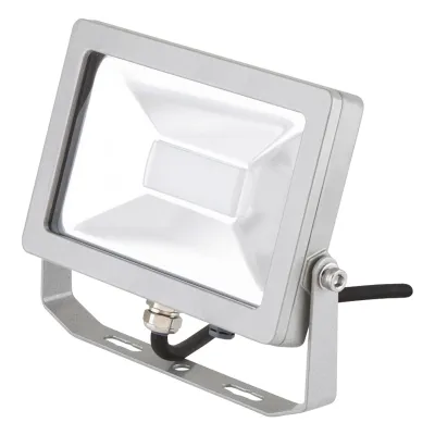 EVN LED-Fluter LFA1502S | 15W 3000K 1100lm | IP65 Außenstrahler | schwenkbar | Aluminium | 1,5m Kabel | silber