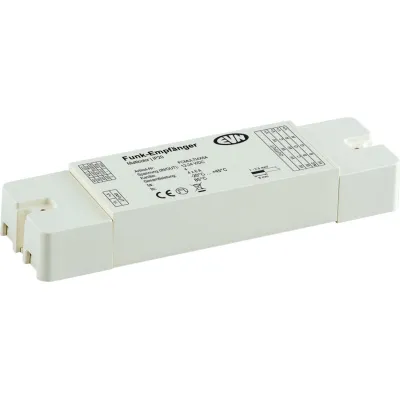 EVN LED Funk-Multicolor-Empfänger FCMULTI4X6A | 12-24V DC | 4-Kanal RGBW | 2,4GHz RF Steuerung | max. 576W | IP20