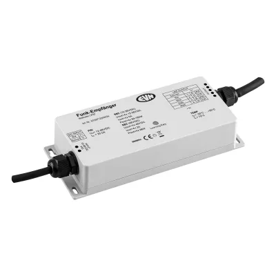 EVN LED Funk-Multicolor-Empfänger EFD6712244X5A | 12-48V DC | 4x5A | IP67 | RF 868MHz | Außenbereich | 210x74x38mm
