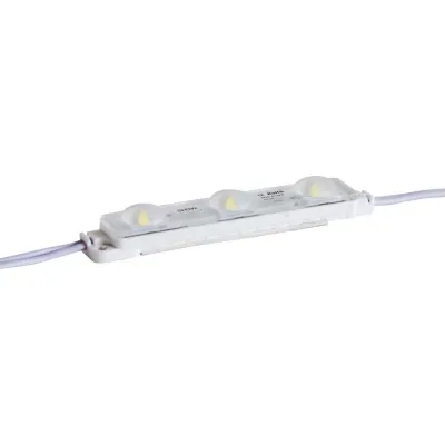 EVN LED-Modul-Set LCL30110 | 10x3 LED | 12V DC | 1W | 95lm | 6500K Tageslichtweiß | IP66 | 1,75m Kette | Weiß