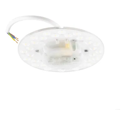EVN LED-Modul URM1225 | 12W | 32 LEDs | 1620lm | 4000K Neutralweiß | rund Ø130mm | magnetisch | IP20 | Weiß