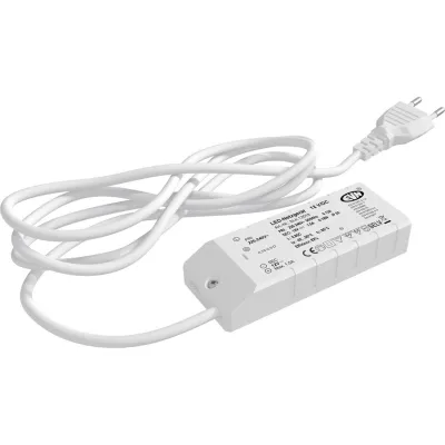 EVN LED-Netzgerät SLK12018 1-18W 12V DC IP20 | Netzteil für Innen | Kunststoffgehäuse | nicht dimmbar | weiß