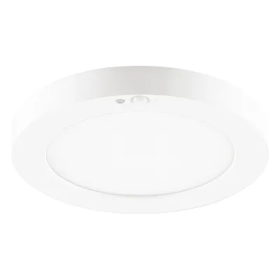 EVN LED Panel LPRV170125BM | rund | 12W | 3000-6000K CCT | 960lm | Bewegungsmelder | IP44 | Ø165mm | weiß