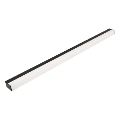 EVN LED Spiegelleuchte SL44380925 | 1200mm | 32-38W | 3000-5700K | IP44 | Aluminium | Wand- & Deckenmontage | schwarz
