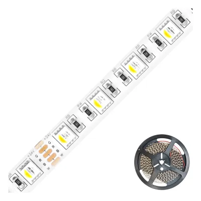 EVN LED-Strip SB5424150509902 | 5m RGBW 24V DC | 17W/m | IP54 | 60 LEDs/m | 3000K warmweiß | kürzbar | selbstklebend