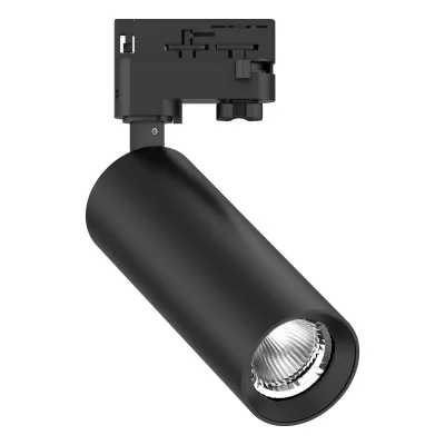 EVN LED Schienenstrahler CT150925 | 3-Phasen | 10/12/15W | 3000–5000K | 1680lm | CRI>90 | dreh- & schwenkbar | schwarz