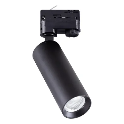 EVN LED Schienenstrahler CT150925 | 3-Phasen | 10/12/15W | 3000–5000K | 1680lm | CRI>90 | dreh- & schwenkbar | schwarz