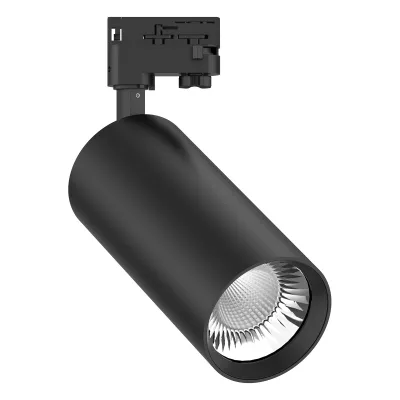 EVN LED Schienenstrahler CT350925 | 3-Phasen | 25/30/35W | 3000-5000K | bis 3920lm | CRI>90 | dreh-/schwenkbar | schwarz
