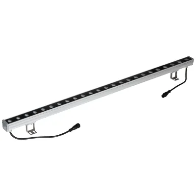 EVN LED-Wallwasher P65242402 | 24W | 24V DC | 3000K warmweiß | 1170lm | IP65 | 1010mm Aluminium silber | schwenkbar