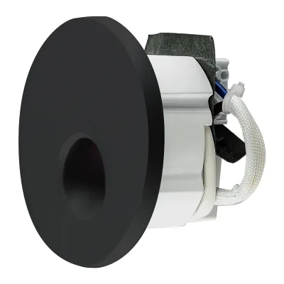 EVN LED Wandeinbauleuchte W200902 | 1,5W 3000K 70lm | IP20 | Aluminium | CRI 90 | Einbau rund Ø75mm | schwarz