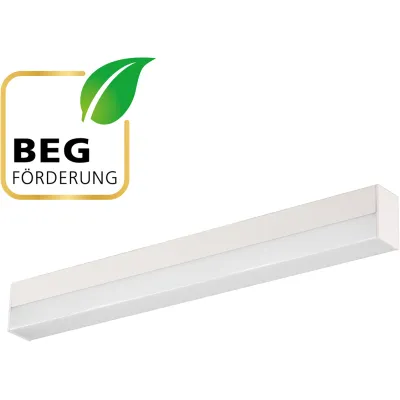 EVN LED Spiegelleuchte SL44120125 | Wandleuchte IP44 | 10-19W | 3000-5700K | 1050-2280lm | Aluminium | 60 cm | Weiß