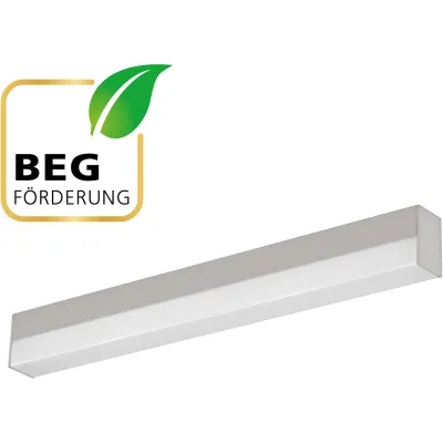 EVN LED Spiegelleuchte SL44121425 | Wand- & Deckenmontage IP44 | 10-19W 3000-5700K | 1050-2280lm | 602mm Silber