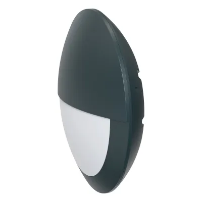 EVN LED Wandanbauleuchte WE30181525 | IP66 IK10 | 9,5–18,5W | 3000–4000K | 1150lm | 30 cm | vandalensicher | anthrazit