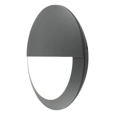 EVN LED Wandanbauleuchte WE30181525 | IP66 IK10 | 9,5–18,5W | 3000–4000K | 1150lm | 30 cm | vandalensicher | anthrazit
