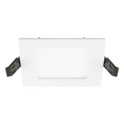 EVN LED Einbaupanel LTQ120125 | 120x120mm | 7W | 3000-4000K | 658lm | IP54 | dimmbar | flach | Aluminium | weiß