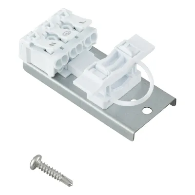 EVN LUMASK Anschlussklemme magnetisch für SANEO | Zugentlastung | Verschraubung | 73x42x28mm | Zubehör | inkl. Schraube