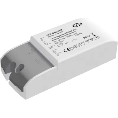 EVN LED-Netzteil SLD2425 | 24V DC | 0,1-25W | dimmbar | IP20 | Kunststoff | 122x52x30mm | grau