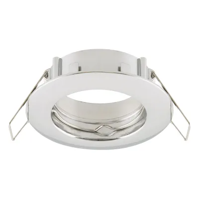EVN Einbaustrahler 514011 | Halogen NV 50W GX5,3 12V | rund Ø78mm Einbau Ø65mm | starr | IP20 | Chrom