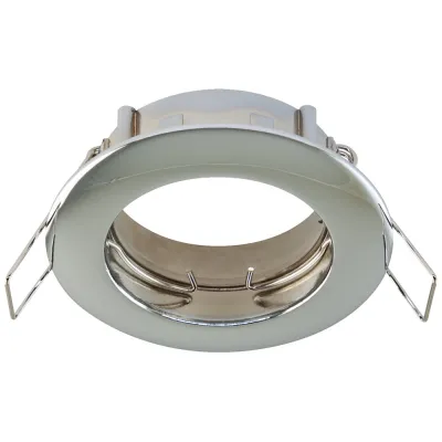 EVN Einbaustrahler 514011 | Halogen NV 50W GX5,3 12V | rund Ø78mm Einbau Ø65mm | starr | IP20 | Chrom