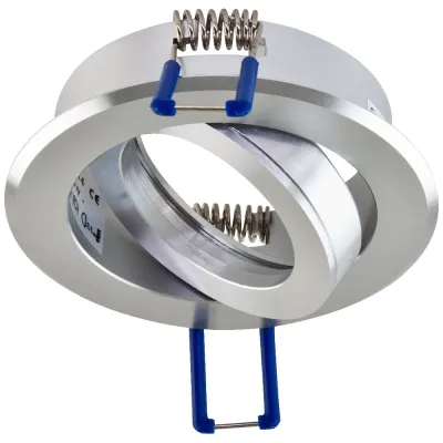 EVN Einbaustrahler GX5,3 | schwenkbar | 50W | Aluminium rund | 68mm | IP20 | 12V Deckenspot