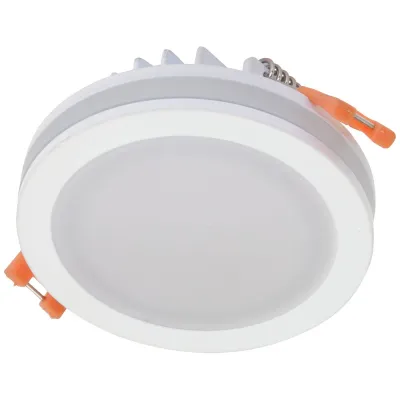 EVN LED-Deckeneinbauleuchte P02060102 | 6W | 350mA | 400lm | 3000K warmweiß | rund | IP20 | Aluminium | Ø80mm | weiß