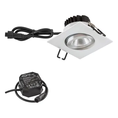 EVN P-LED Deckeneinbauleuchte 3000K IP65 230V PC654N61402