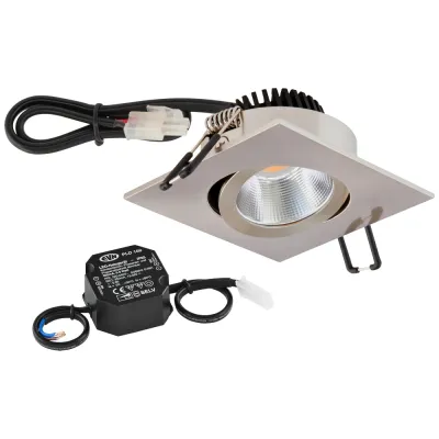 EVN P-LED Deckenleuchte 3000K 8,4W PC24N91302 quadratisch 350mA 1010lm incl. Net