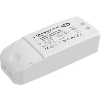 EVN LED-Netzgerät PLD125 | 13-25W 350mA dimmbar | Phasenan- & Phasenabschnitt | IP20 | Kunststoff | 113x44x28mm | Weiß