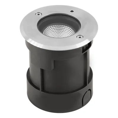 EVN LED Bodeneinbauleuchte PC67100602 | 6W 530lm 3000K | IP67 | Edelstahl V2A | schwenkbar | überrollbar | Ø115mm