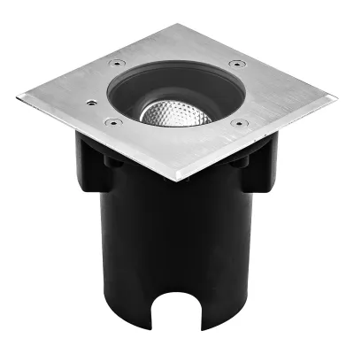 EVN LED-Bodeneinbauleuchte PC67104602 | 6W 3000K 530lm | IP67 | justierbar | Edelstahl | rund | überrollbar | 220-240V