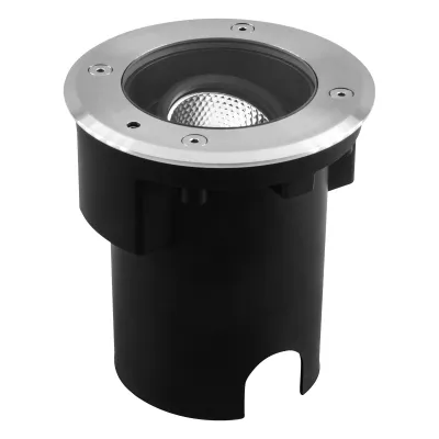 EVN LED Bodeneinbauleuchte PC67107002D | 7W | 3000K warmweiß | 508lm | IP67 | rund | schwenkbar | V2A | Ø135mm