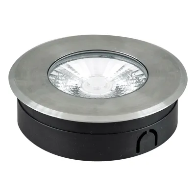 EVN LED Bodeneinbauleuchte PCB67240902 | 9W | 3000K warmweiß | 1081lm | IP67 | 24V | Edelstahl | Ø130mm | überrollbar