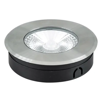 EVN LED-Bodeneinbauleuchte PCB67241202 | 12W | 3000K warmweiß | 1288lm | IP67 | Edelstahl | Ø150mm | überrollbar 1500kg