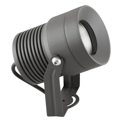 EVN LED Gartenspot PLC652502 | Außenstrahler mit Erdspieß | 25W | 1900lm | 3000K | IP65 | drehbar | Aluminium anthrazit