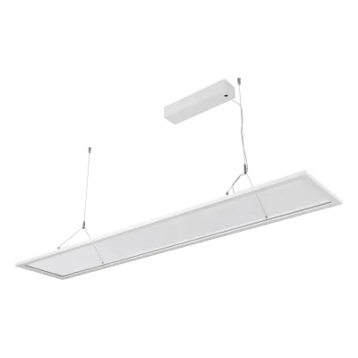 EVN LED Pendelleuchte PTDU150125 | 54W | 3000-4000K CCT | 6750lm | DALI dimmbar | UGR19 | 1500mm | Aluminium weiß