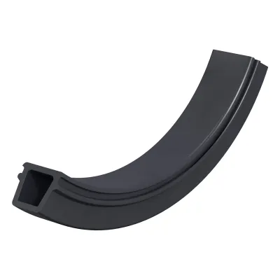 EVN PVC Schutzschlauch SC500 | für Trockenbau- & Fliesenprofile | 5000 mm x 14,23 mm x 11,26 mm | schwarz