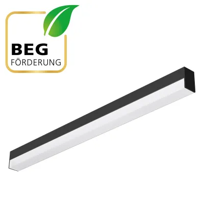 EVN LED Spiegelleuchte SL44210925 | 10-21W | 900mm | 3000-5700K | 1270-2648lm | IP44 | Aluminium | schwarz